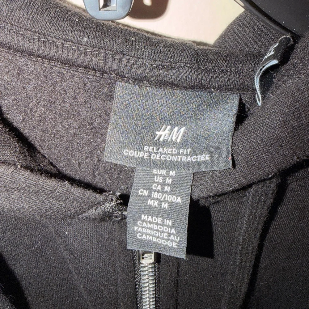 H&M Black Relaxed-Fit Jacket - Picture 3 of 3